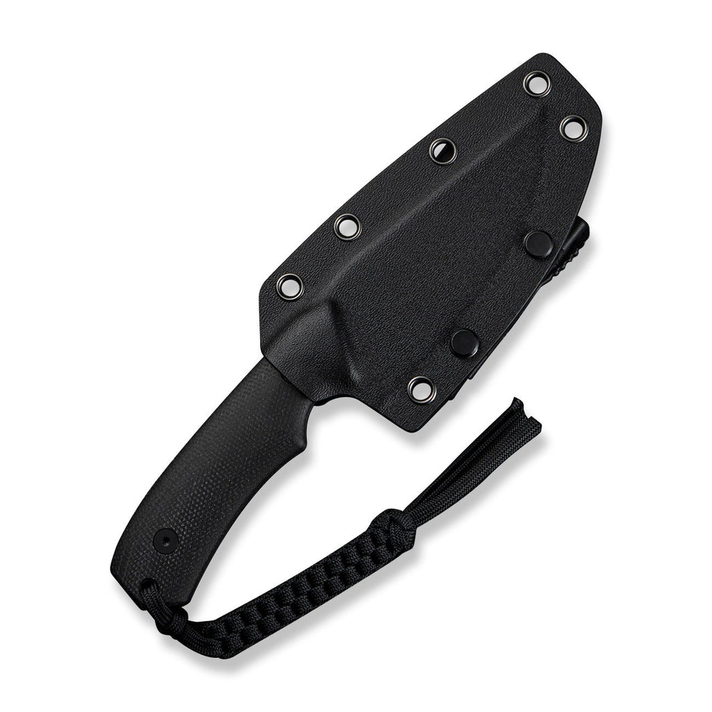 Civivi C24058B-2 Gander Fixed Blade (Black Canvas Micarta Handle)