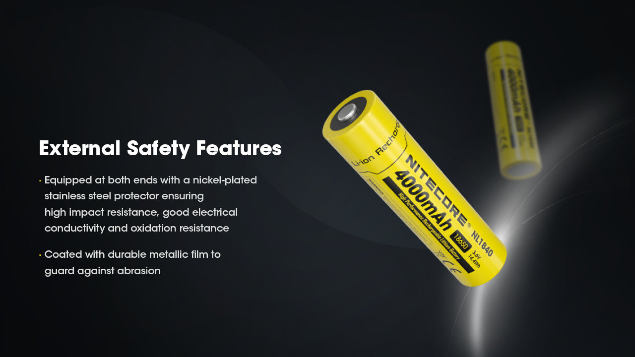 Nitecore Battery 18650 NL1840