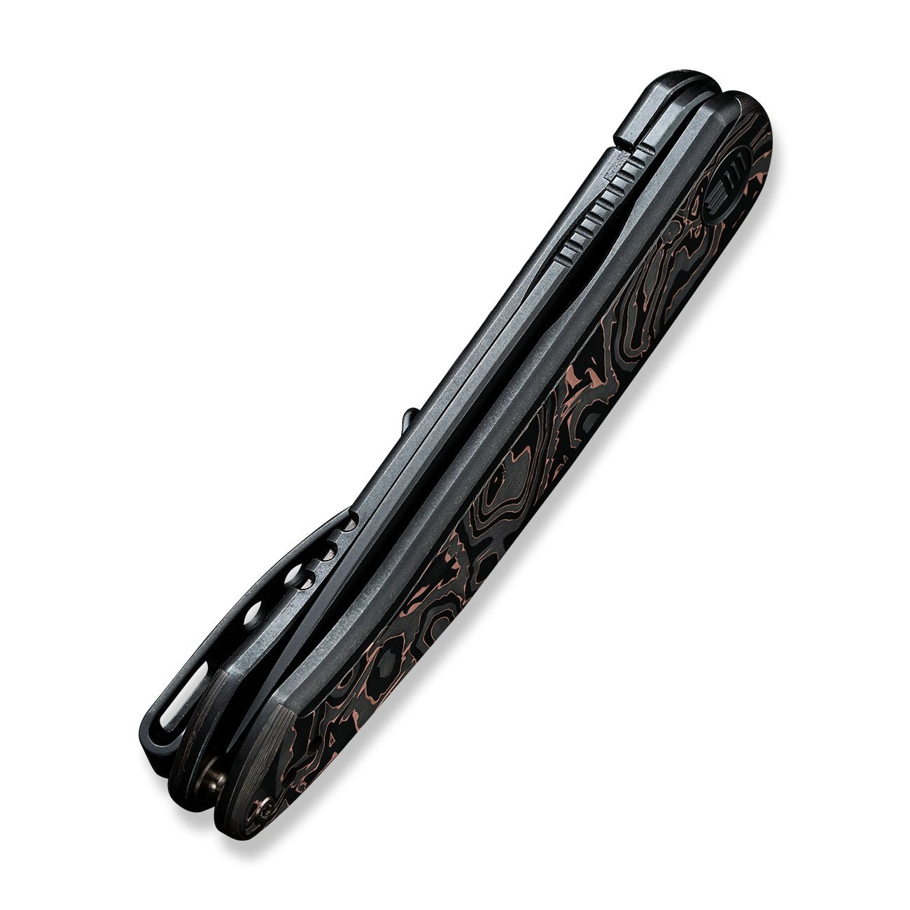 WE KNIFE WE20043-6 Smooth Sentinel (Titanium & Carbon Fiber Handle)