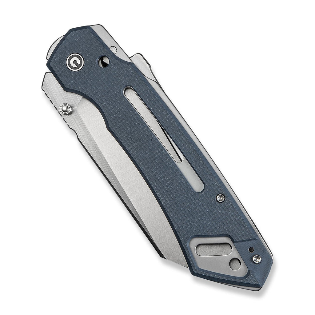 Civivi C24052-2 Buster FG Folding Knife (Coarse Neutral Blue G10 Handle)