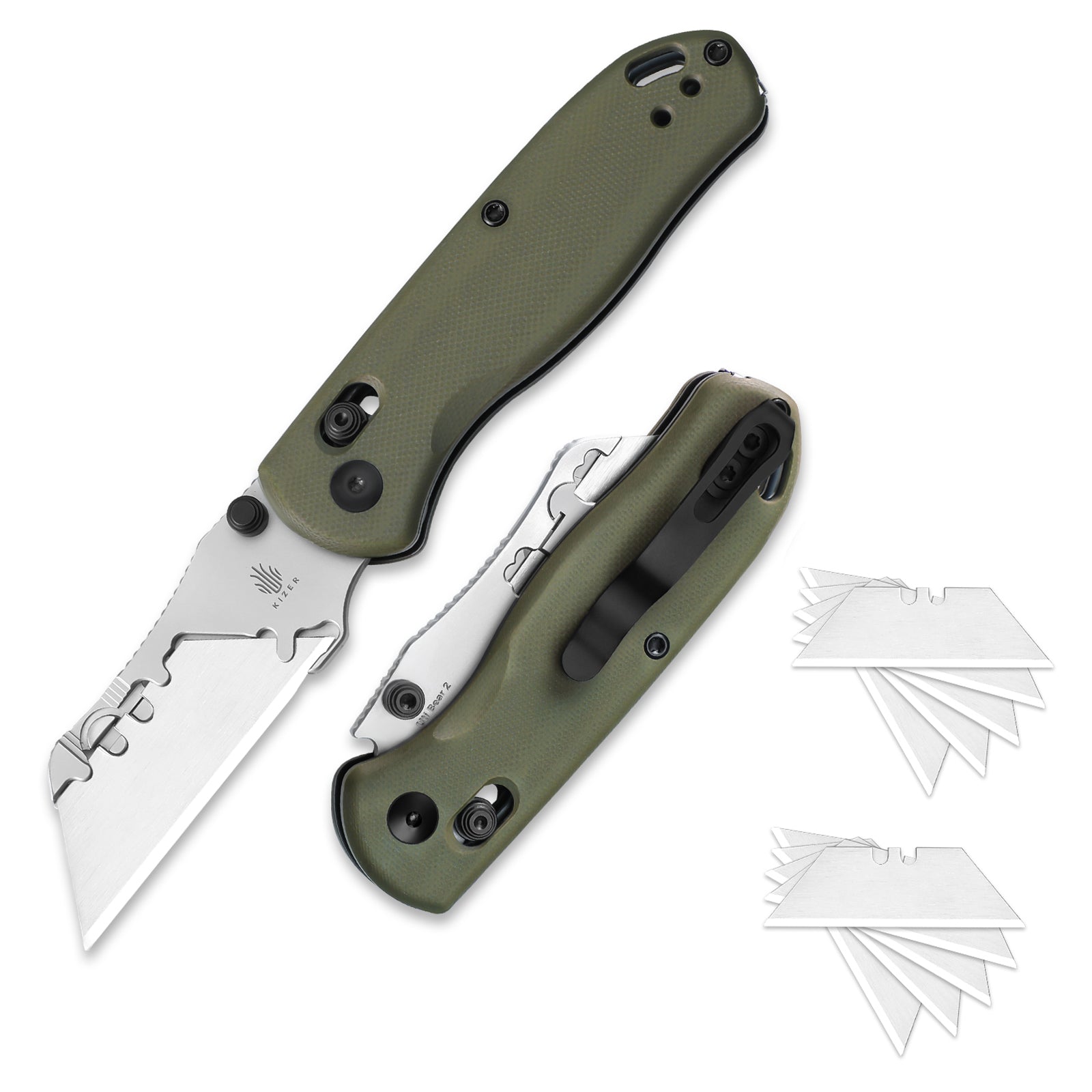Kizer V3619JA6 Dropbear Utility SK5 & 5Cr15