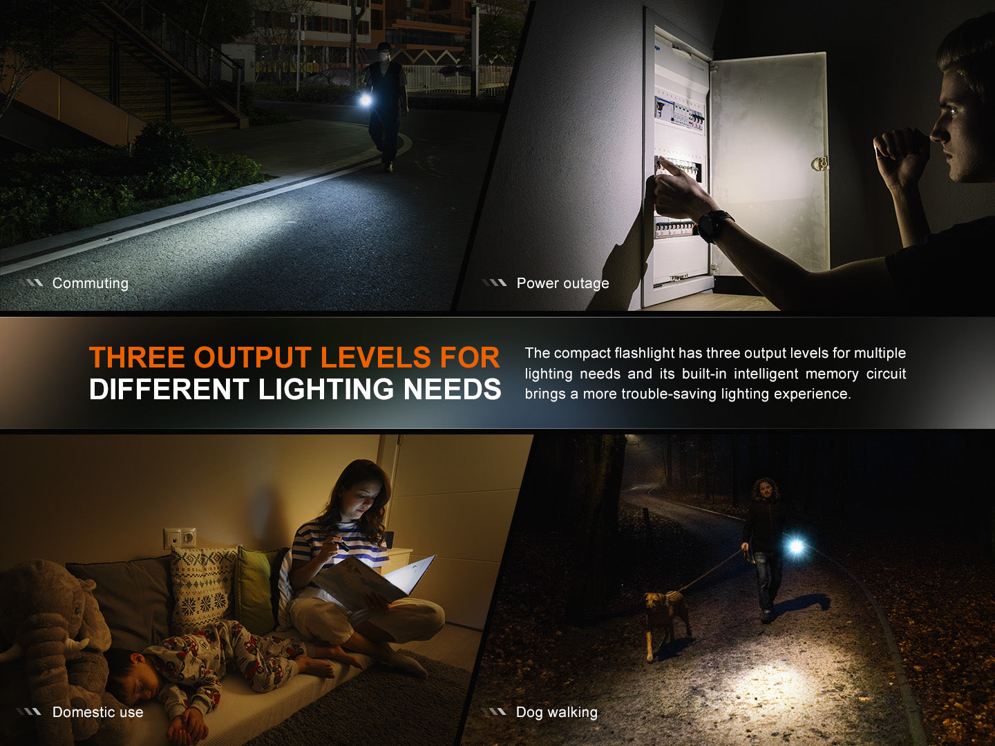 Fenix E12 V3.0 EDC Flashlight (200 Lumens)