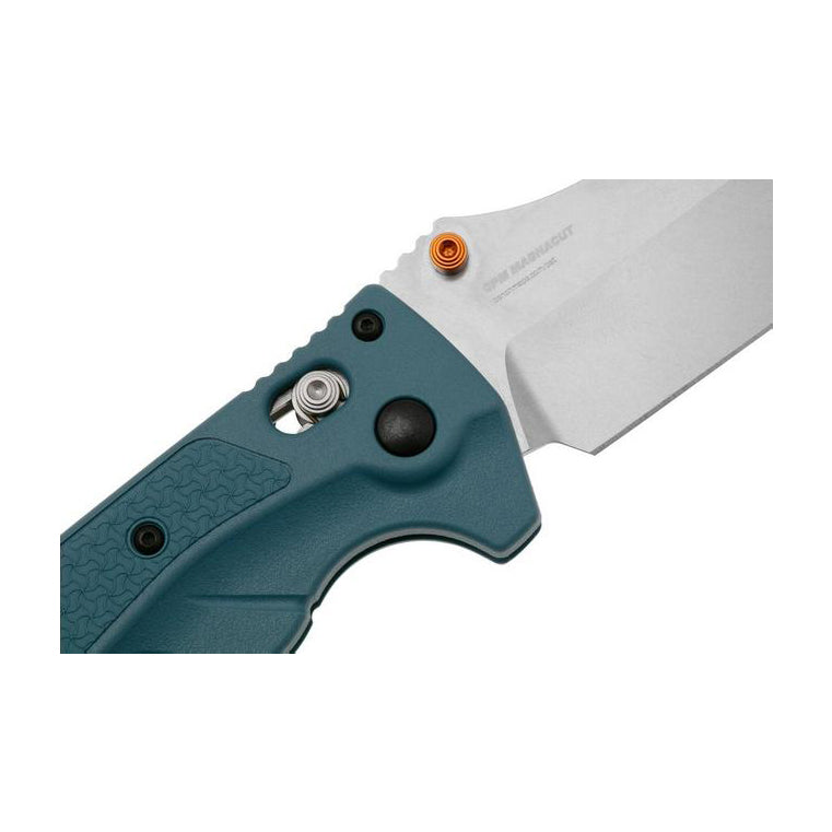 Benchmade 18060 Water Adira Folding Knife (Depth Blue Grivory Handle)