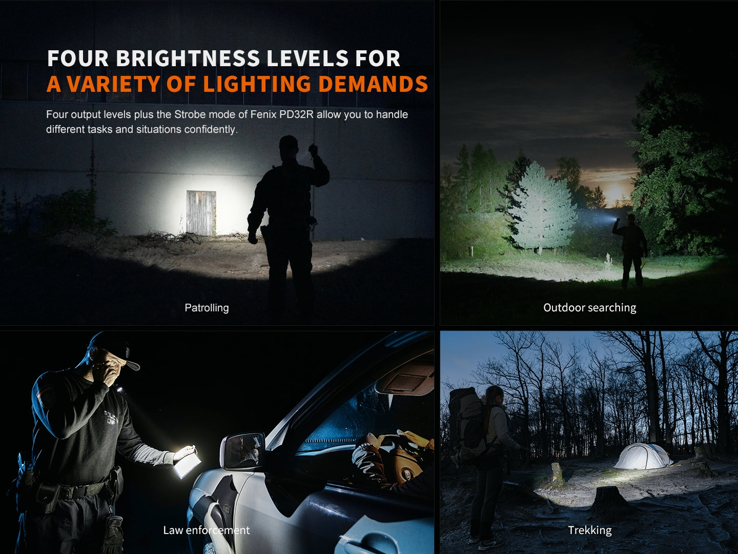 Fenix PD32R LED REchargeable Flashlight (1400 Lumens)