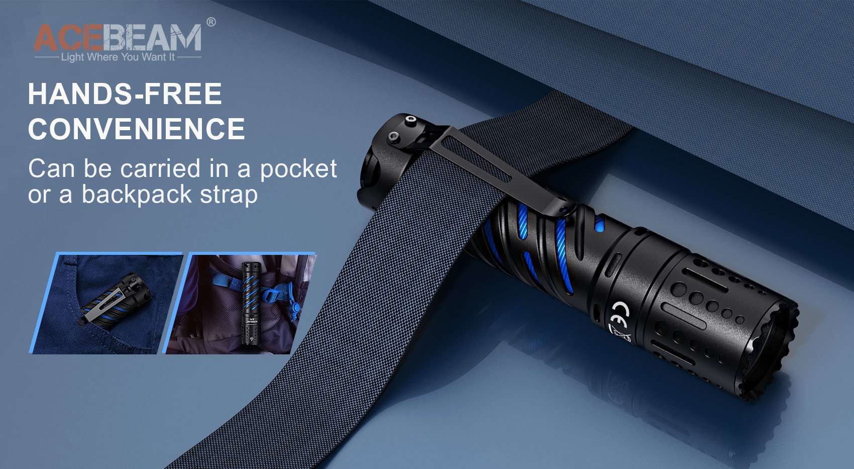 Acebeam E70 EDC Flashlight (4600 Lumens)