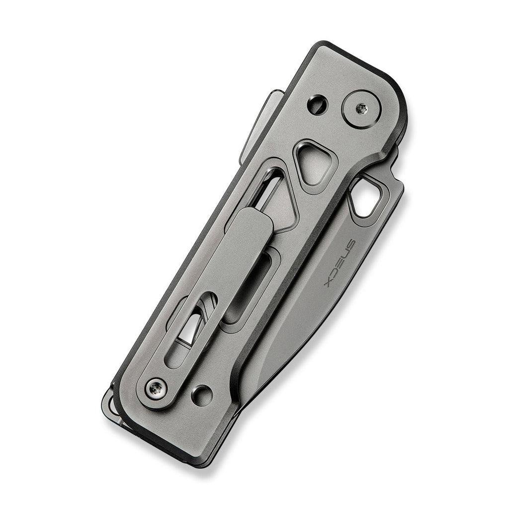 WE KNIFE WE24001-2 Tyro (Gray Machined Titanium Handle)
