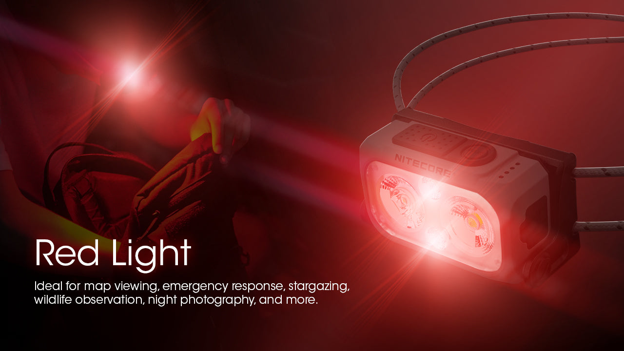 Nitecore NU21 Ultra Lightweight Rechargeable Headlamp (360 Lumens) (3 Versions)