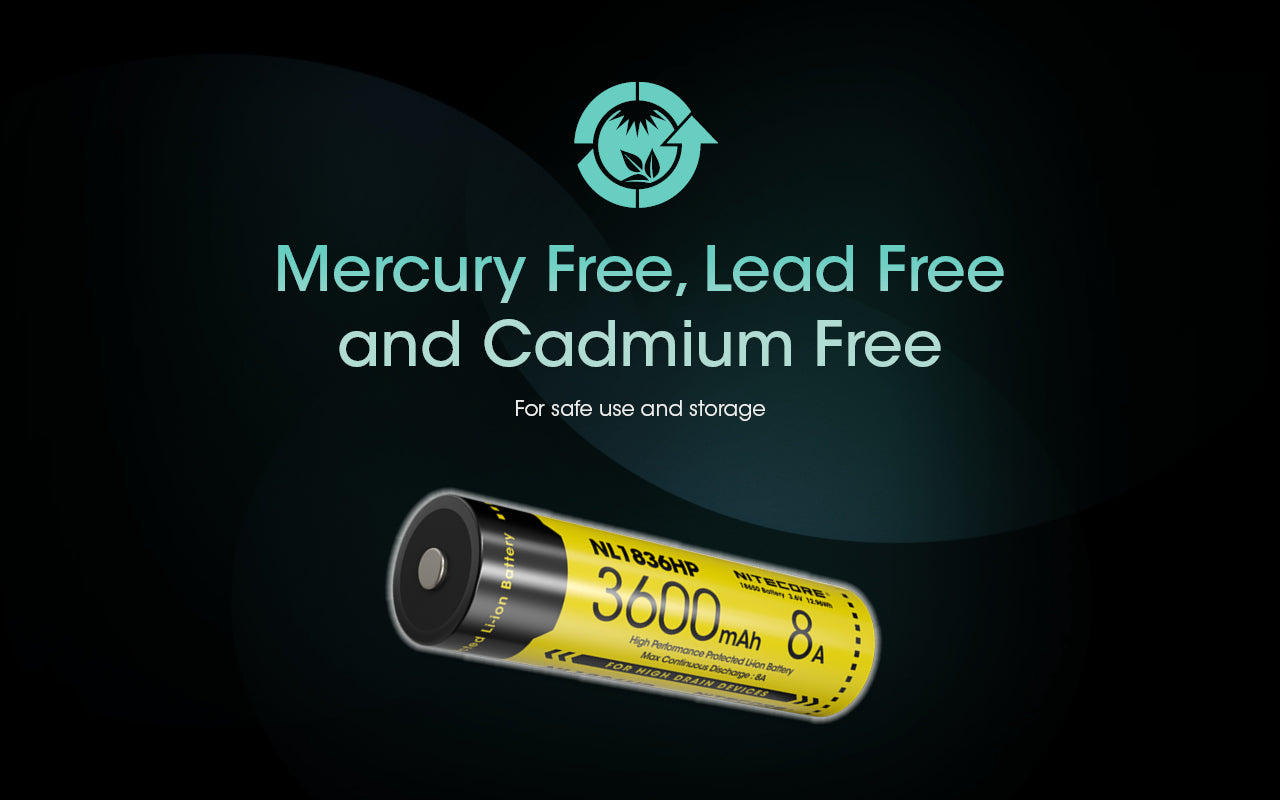 Nitecore Battery 18650 NL1836HP
