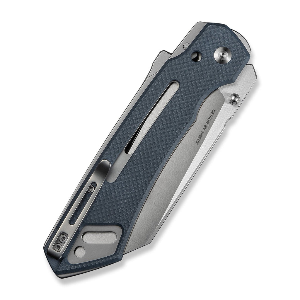 Civivi C24052-2 Buster FG Folding Knife (Coarse Neutral Blue G10 Handle)