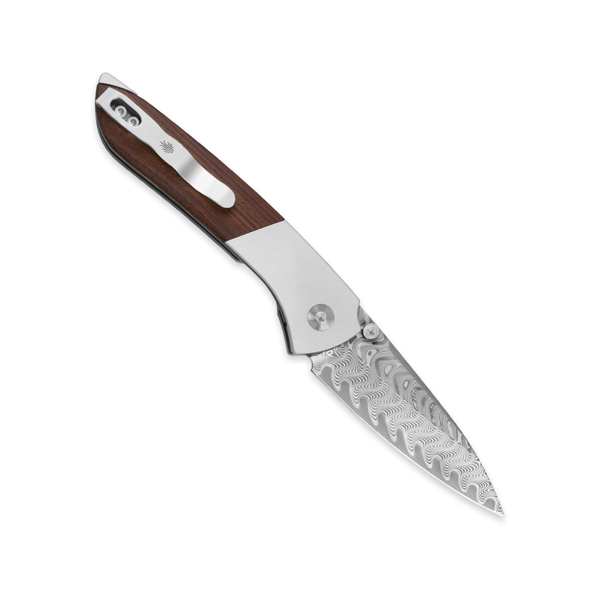 Kizer V3690A3 Spitfire Shanxi Damascus Steel