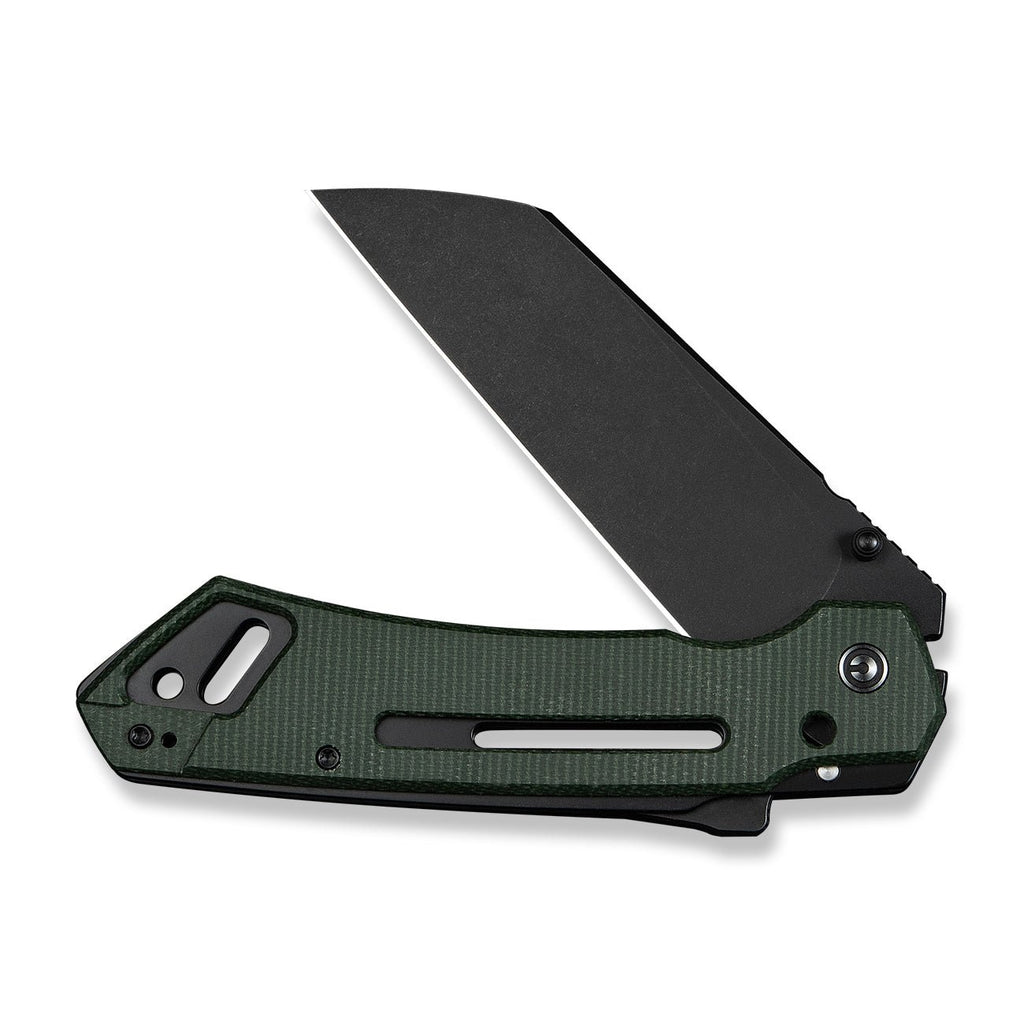 Civivi C24052-3 Buster FG Folding Knife (Green Canvas Micarta Handle)