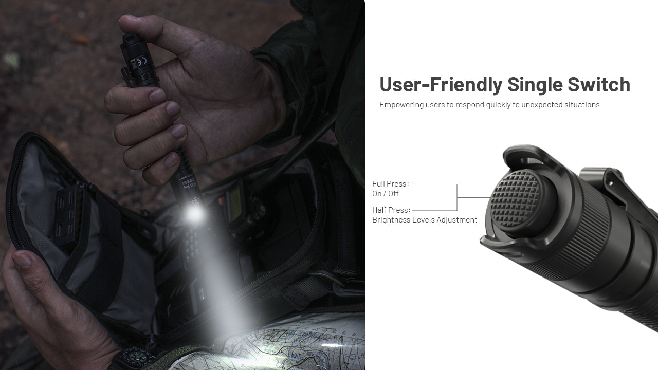 Nitecore MT2A Pro Rechargeable Flashlight (1000 Lumens)
