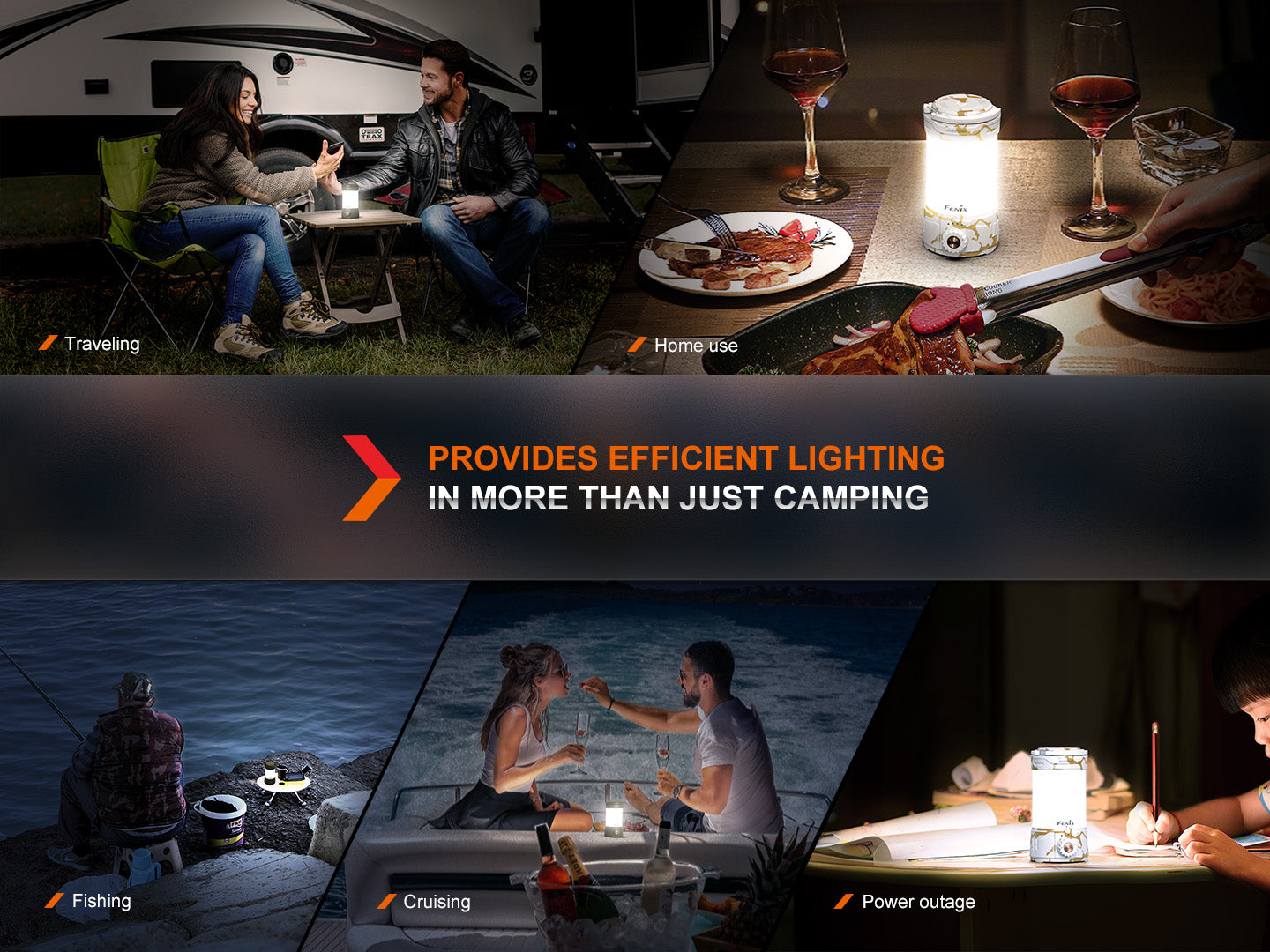 Fenix CL26R Pro Rechargeable Camping Lantern (650 Lumens) (3 Versions)