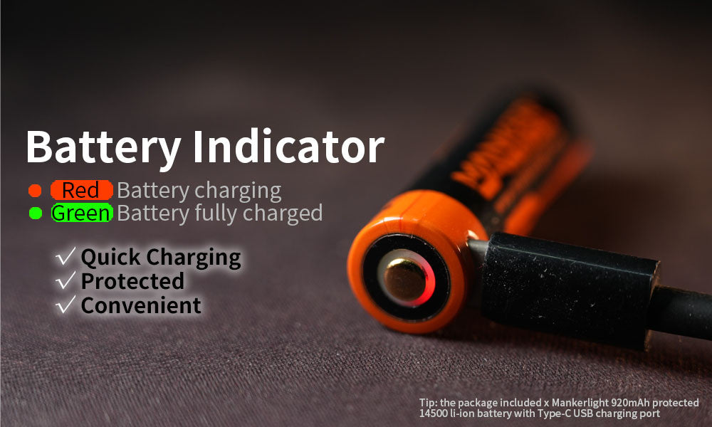 Manker E05 II EDC Rechargeable Flashlight (Copper) (2 Versions)