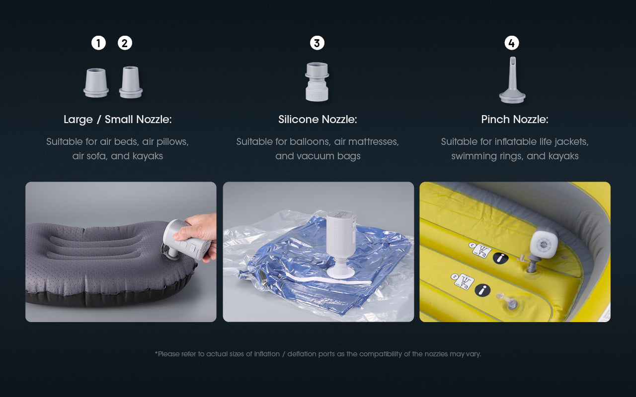 Nitecore AP10 Ultra Compact Electric Air Pump