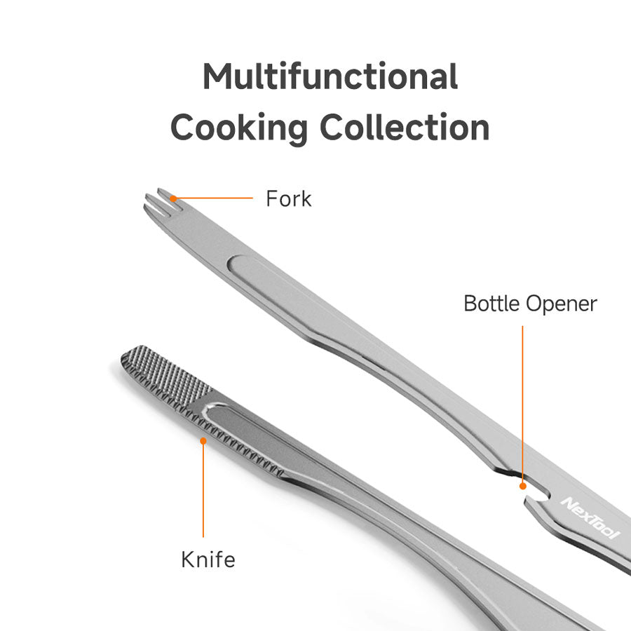 NexTool NE20253 4-in-1 Titanium Tongs