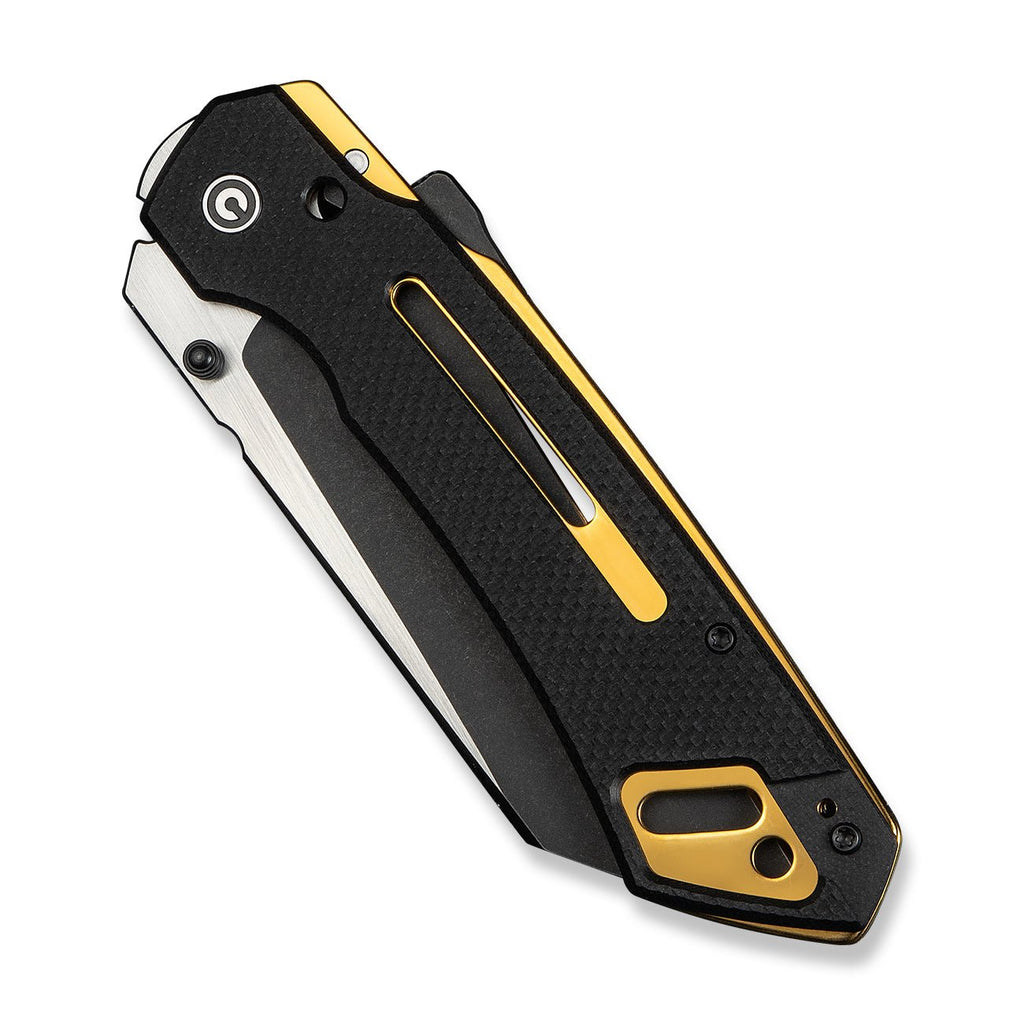Civivi C24052-1 Buster FG Folding Knife (Coarse Black G10 Handle)