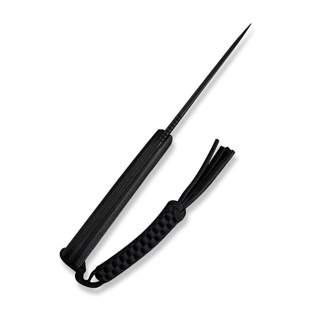 Civivi C24058B-2 Gander Fixed Blade (Black Canvas Micarta Handle)