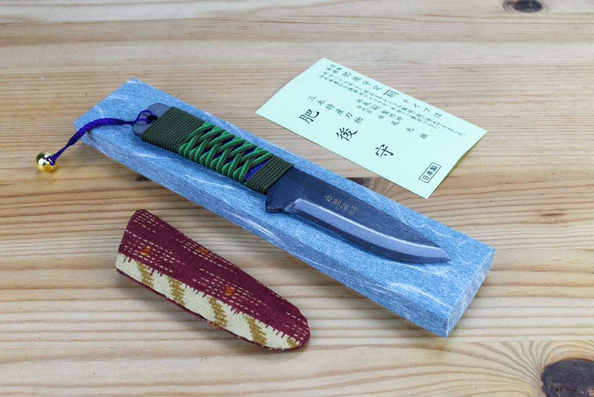 Higonokami Bannou (65mm White Paper Steel) Random Design