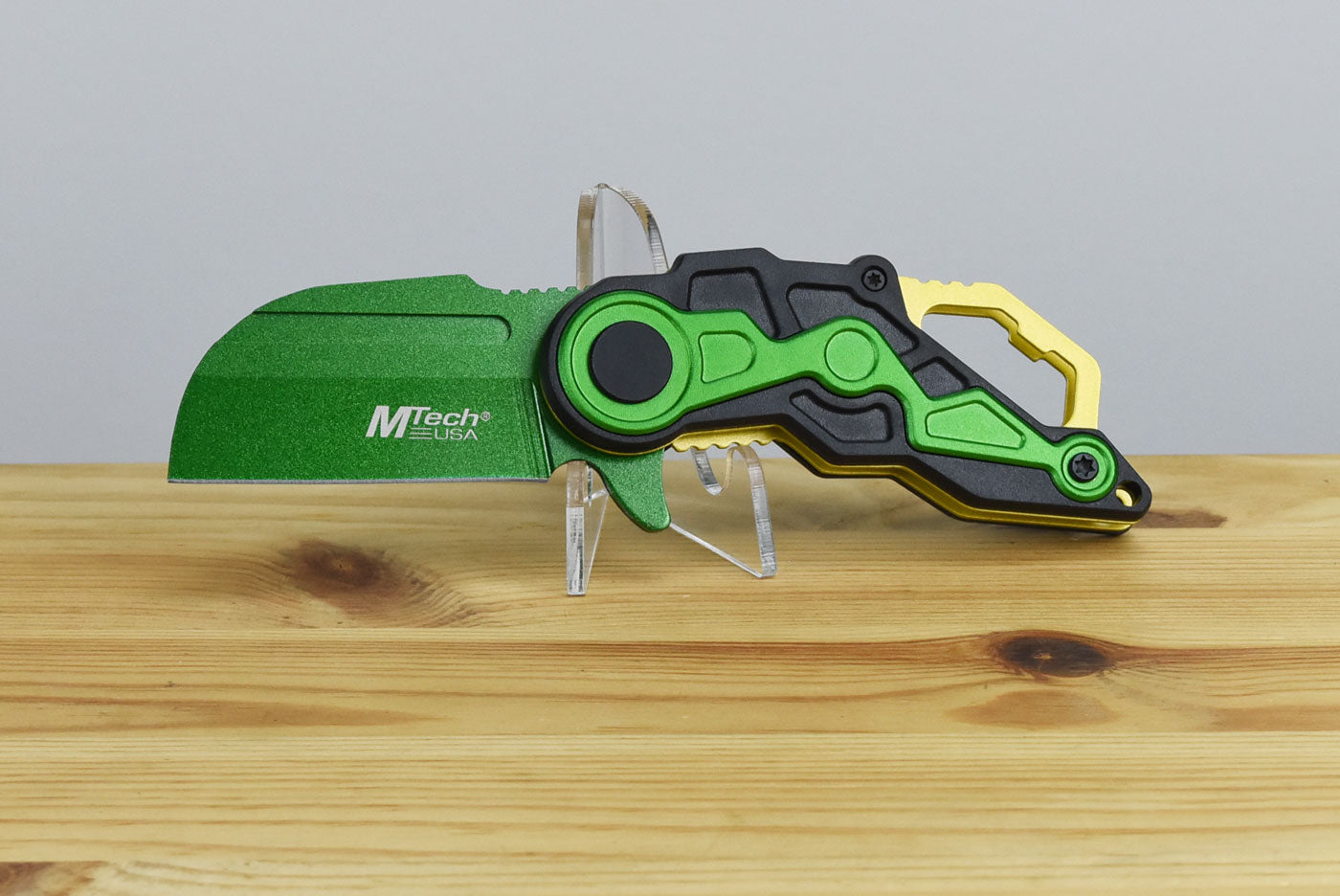 MTech MTA1199 Linerlock Assisted Folding Blade (Green)