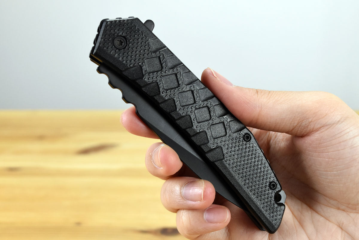 Tac Force 1050 Assisted EDC Folding Knife (Black Aluminum Handle)