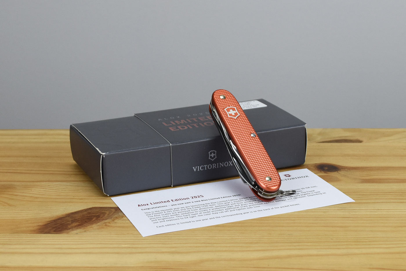 Victorinox Pioneer X Alox Multitool Pocket Knife 0.8231.L25 (Limited Edition 2025)