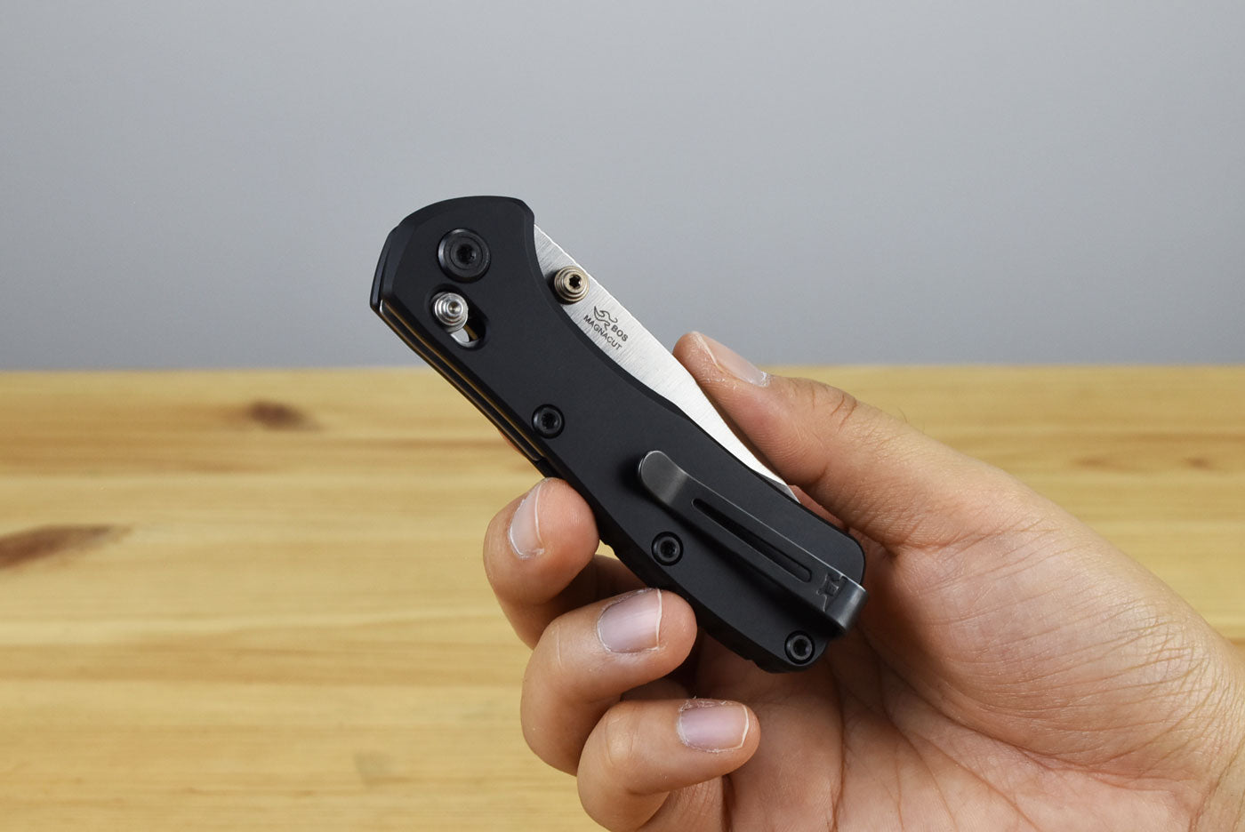 Buck 790 Mini Range Elite Folder (Black Aluminum Handle)