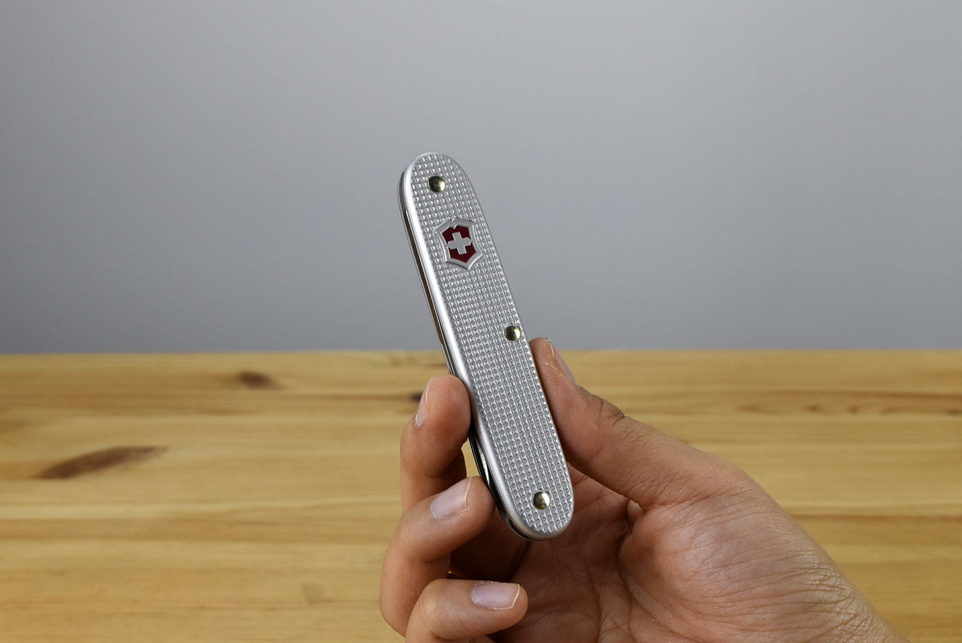 Victorinox Companion X Alox Multitool Pocket Knife 0.8070.26 (Silver)