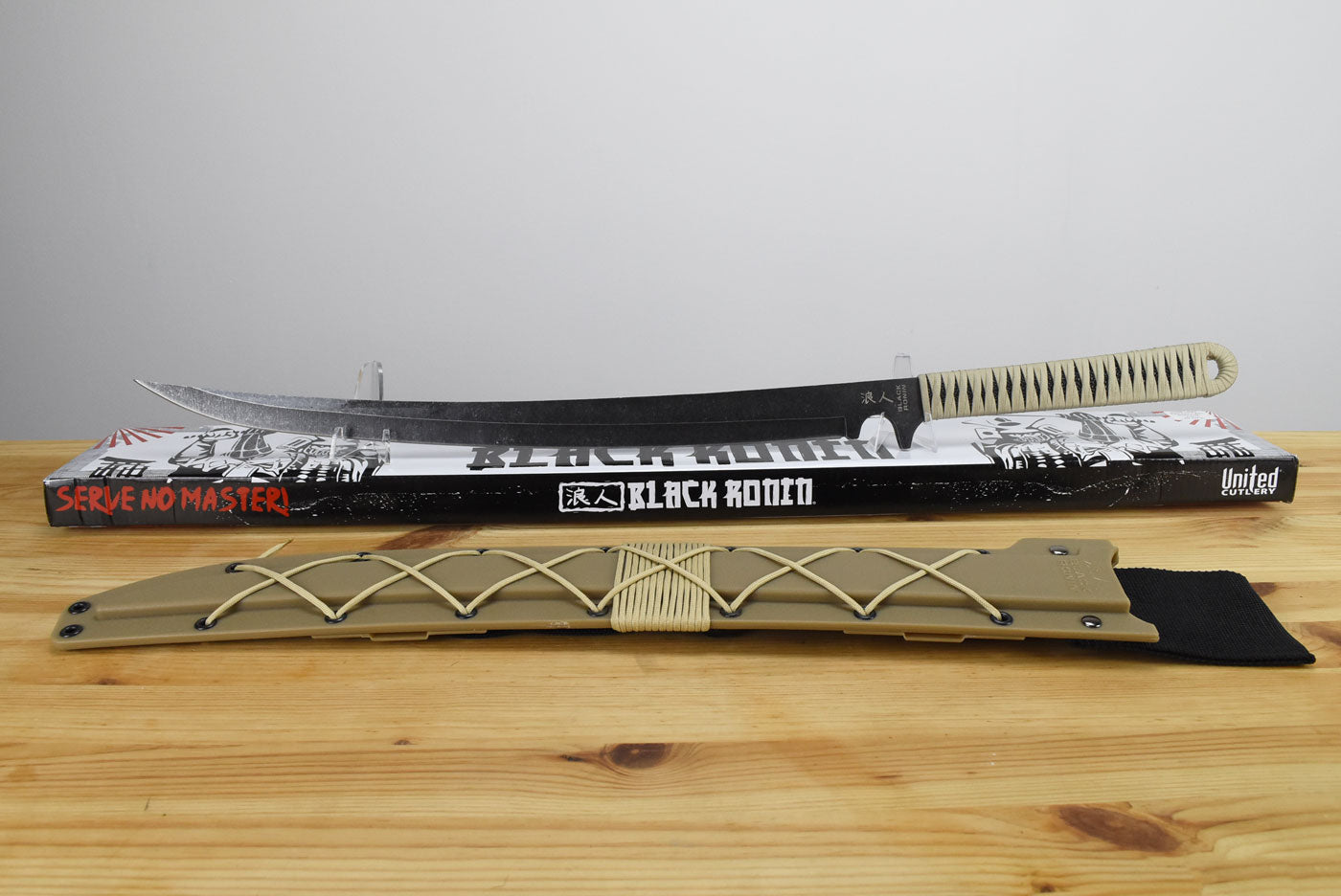 United Cutlery Black Ronin Tanto Sword (Tan)