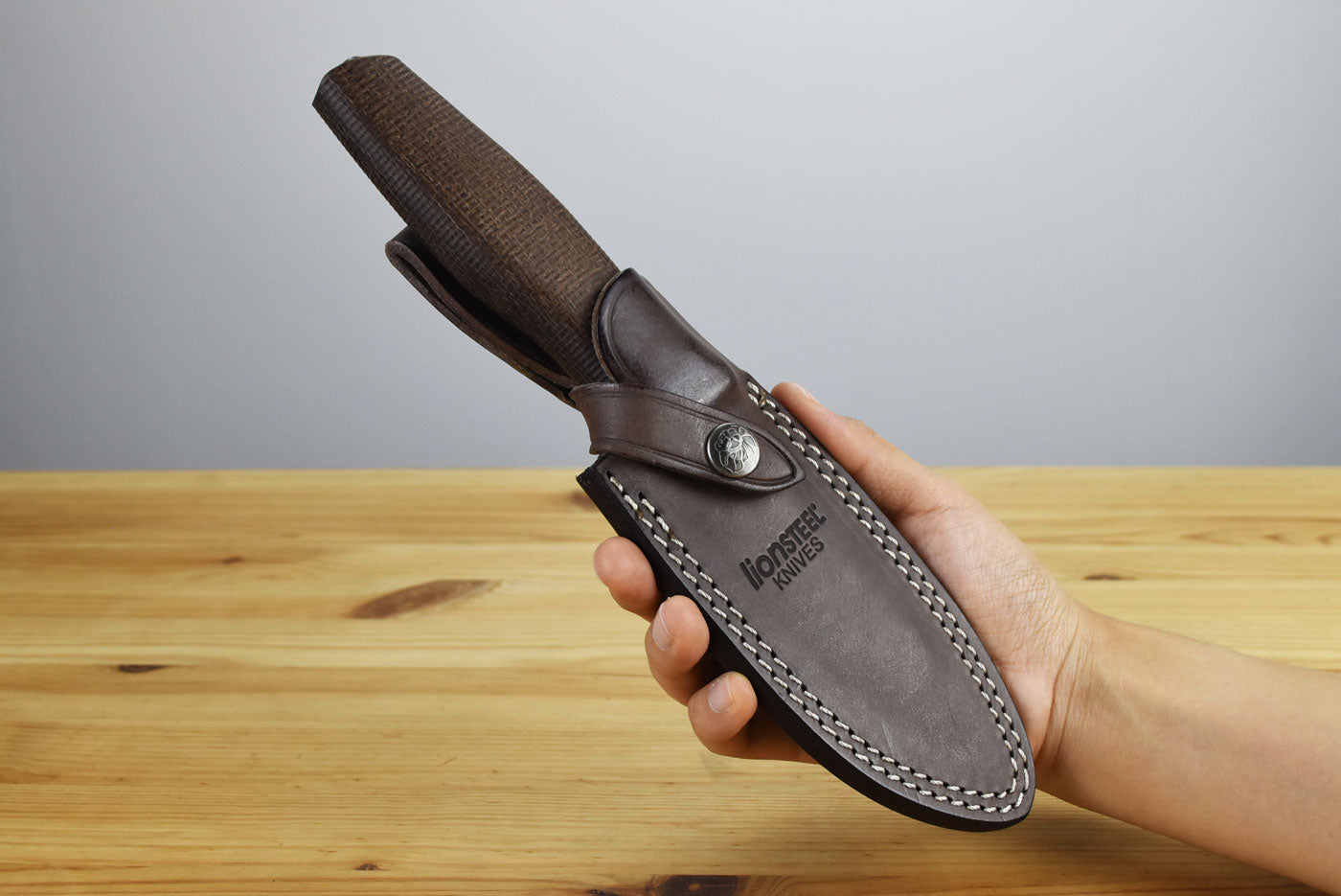 LionSteel Acha (Natural Burlap Handle)