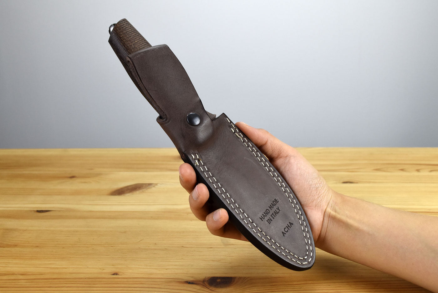 LionSteel Acha (Natural Burlap Handle)