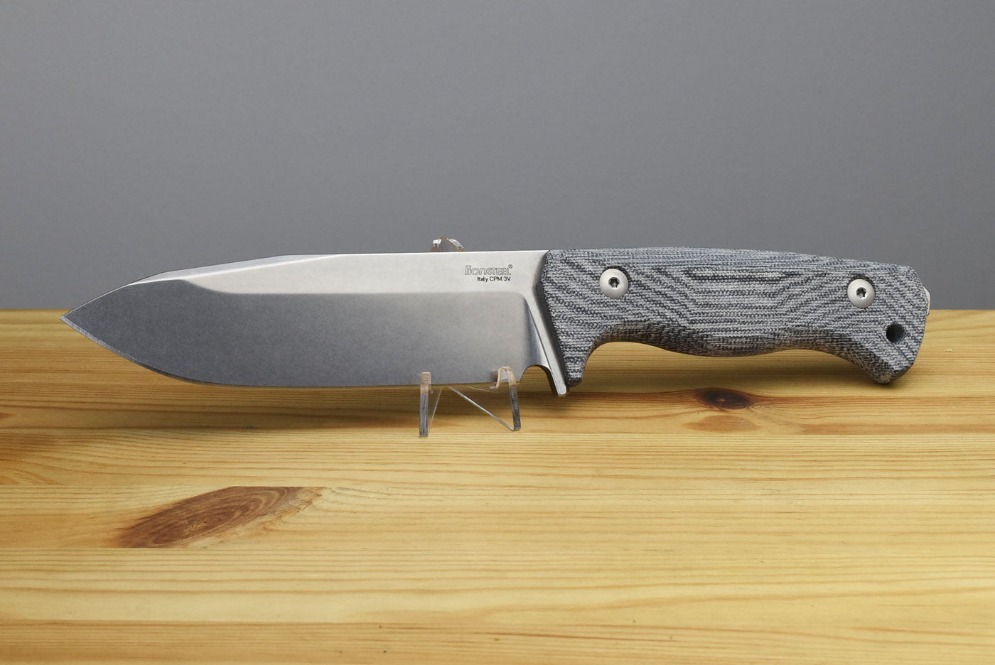 LionSteel T6 (Black Micarta Handle)