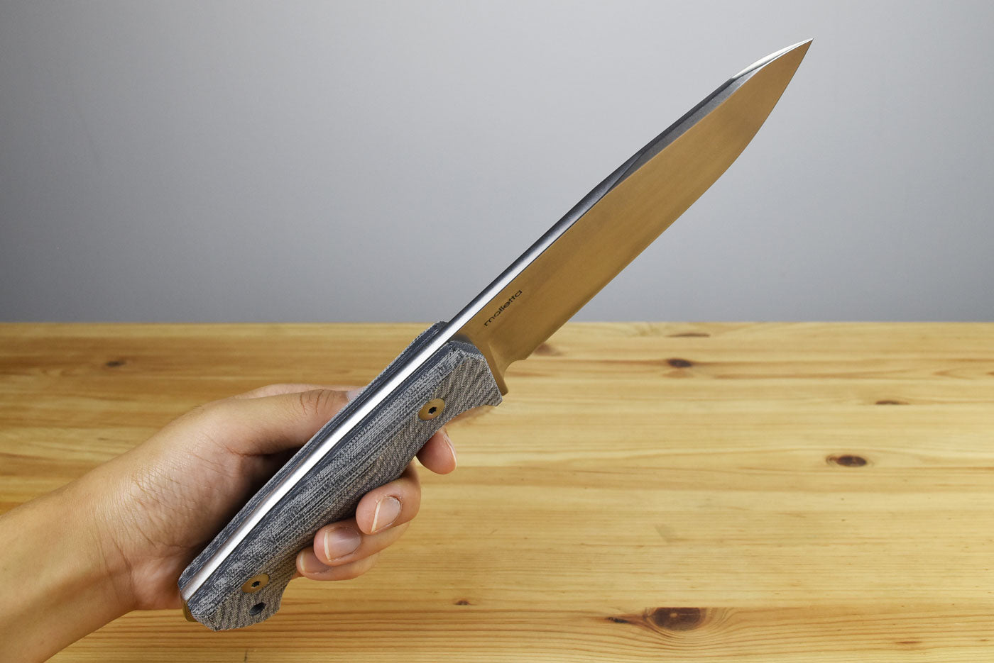 LionSteel T6 (Black Micarta Handle)