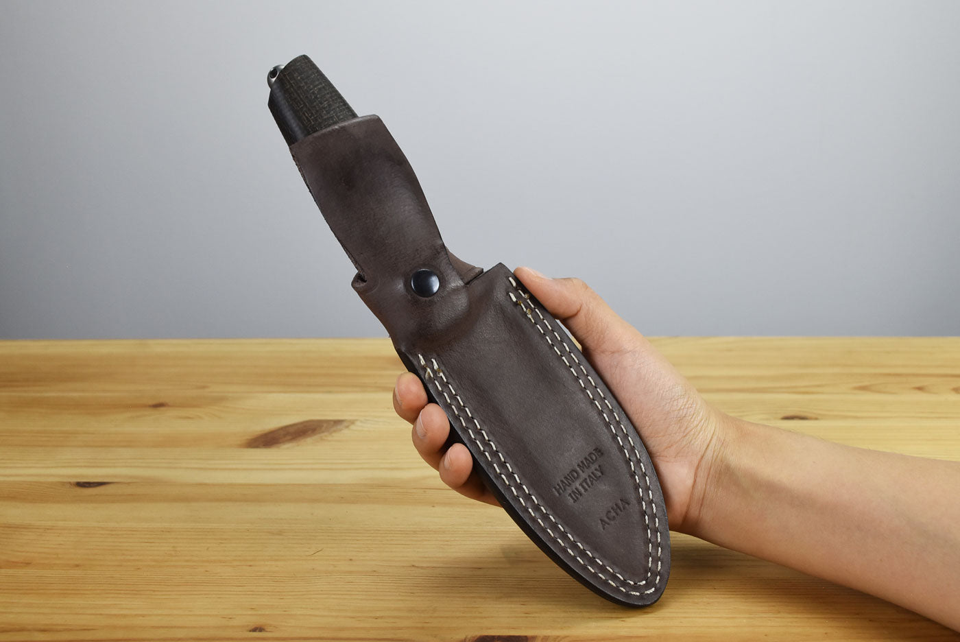 LionSteel Acha (Green Burlap Handle)