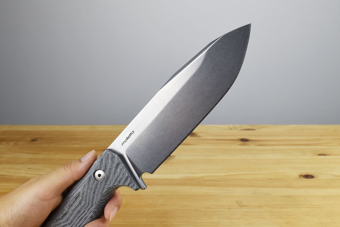 LionSteel T6 (Black Micarta Handle)