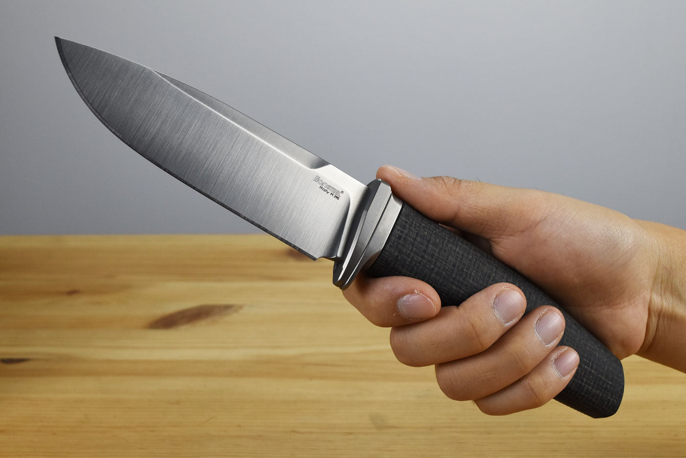 LionSteel Acha (Black Burlap Handle)