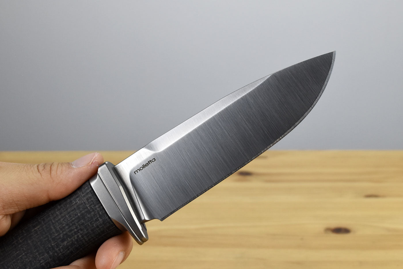 LionSteel Acha (Black Burlap Handle)