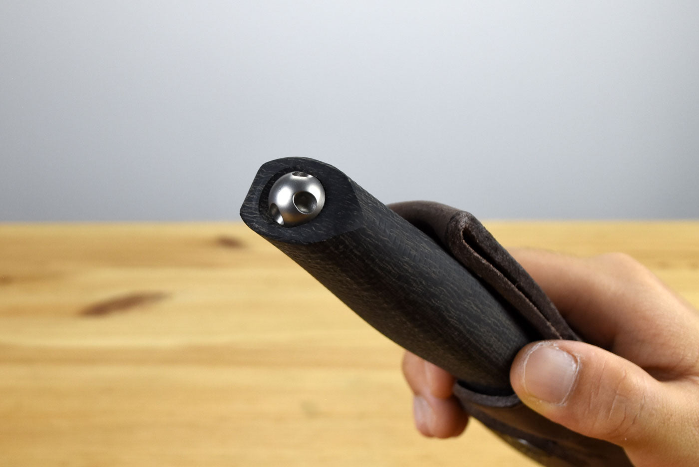 LionSteel Acha (Black Burlap Handle)