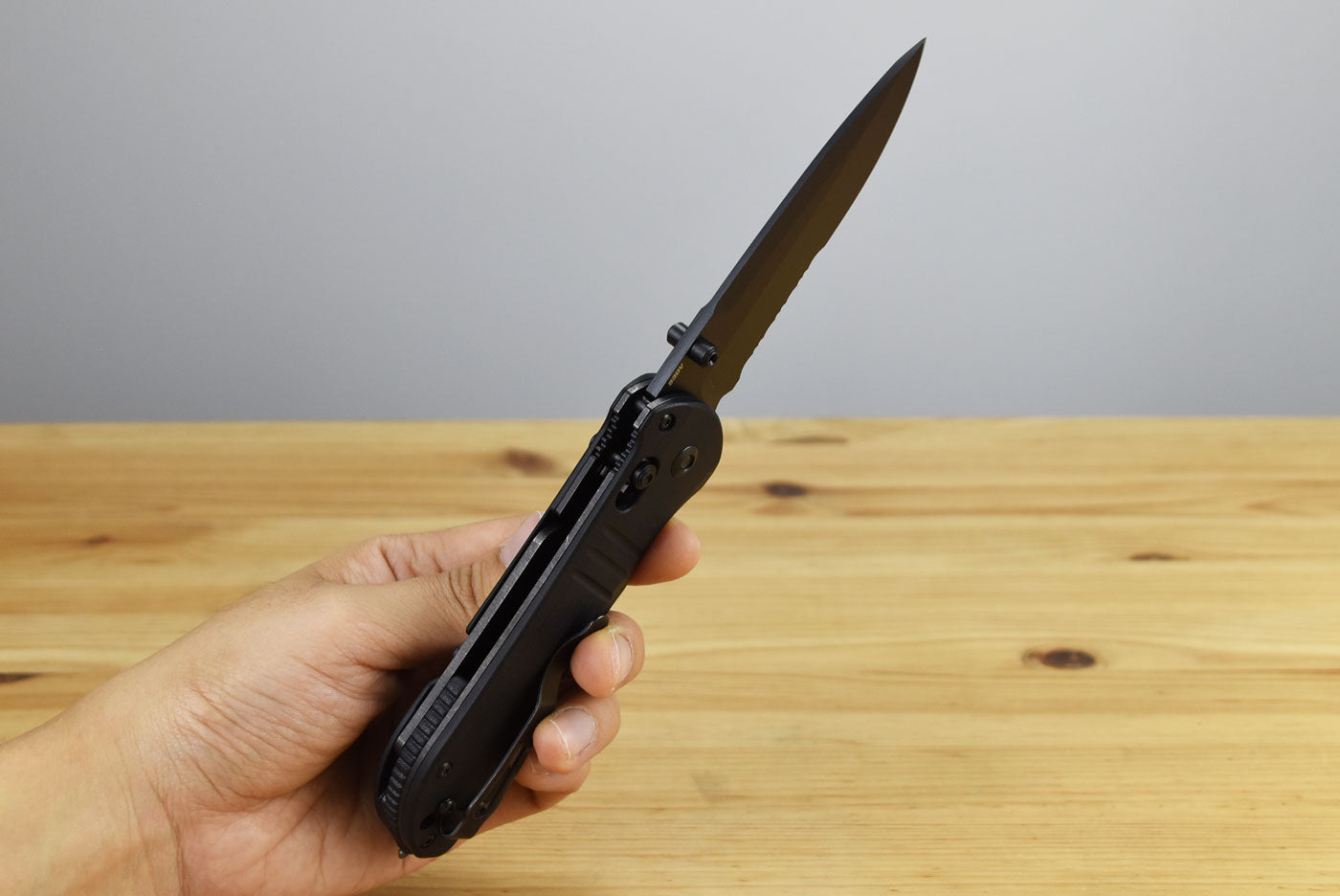 Benchmade 917SBK Tactical Triage Folding Knife (Black G10 Handle)