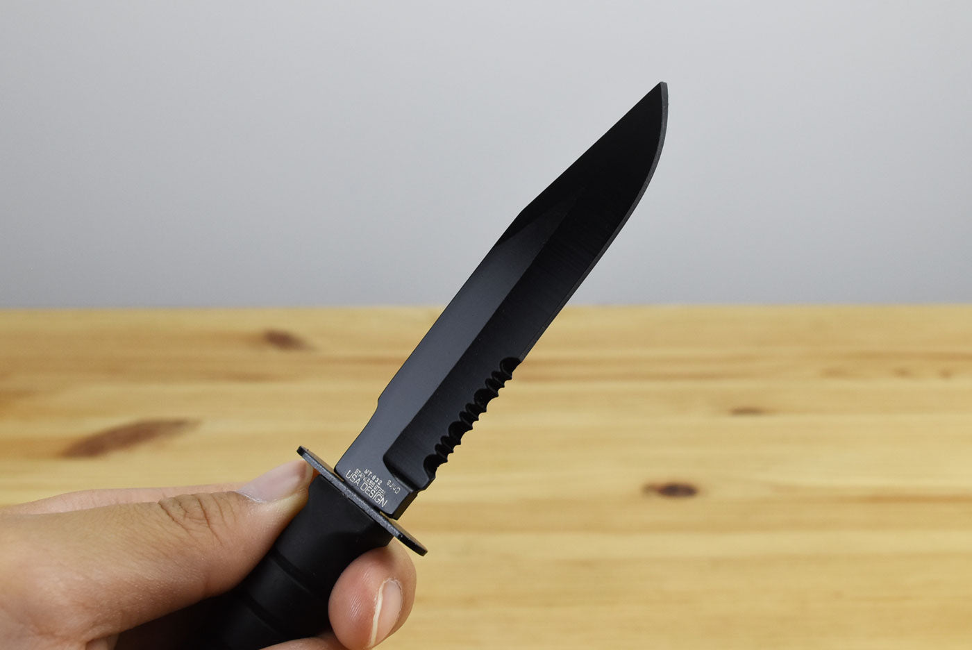 MTech MT632 Kabai Fixed Blade (Black Handle)