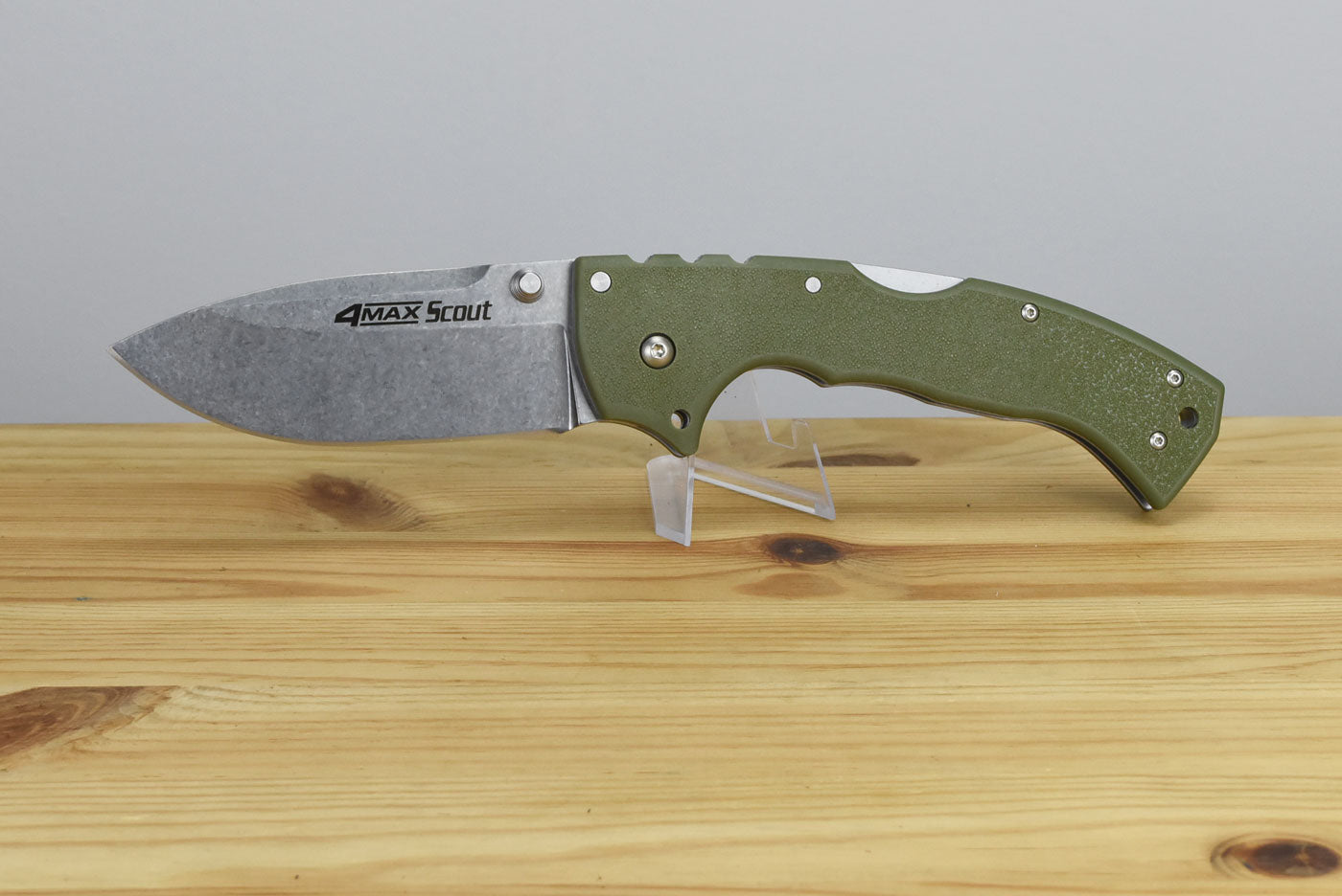 Cold Steel 4-Max Scout OD Folding Blade (AUS10A)