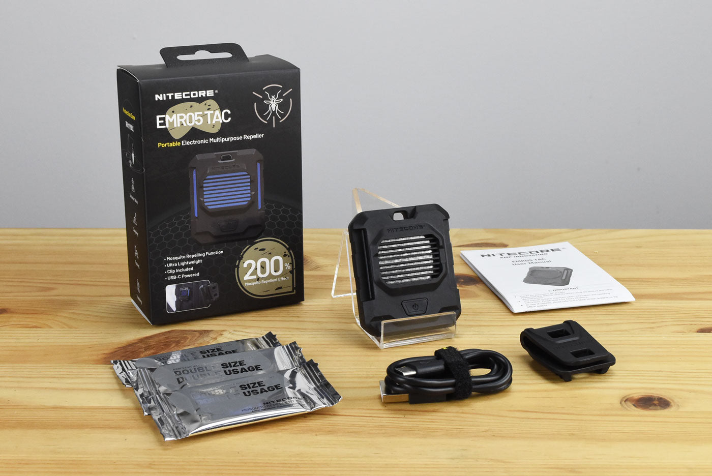 Nitecore EMR05 TAC Portable Electronic Mosquito Repeller