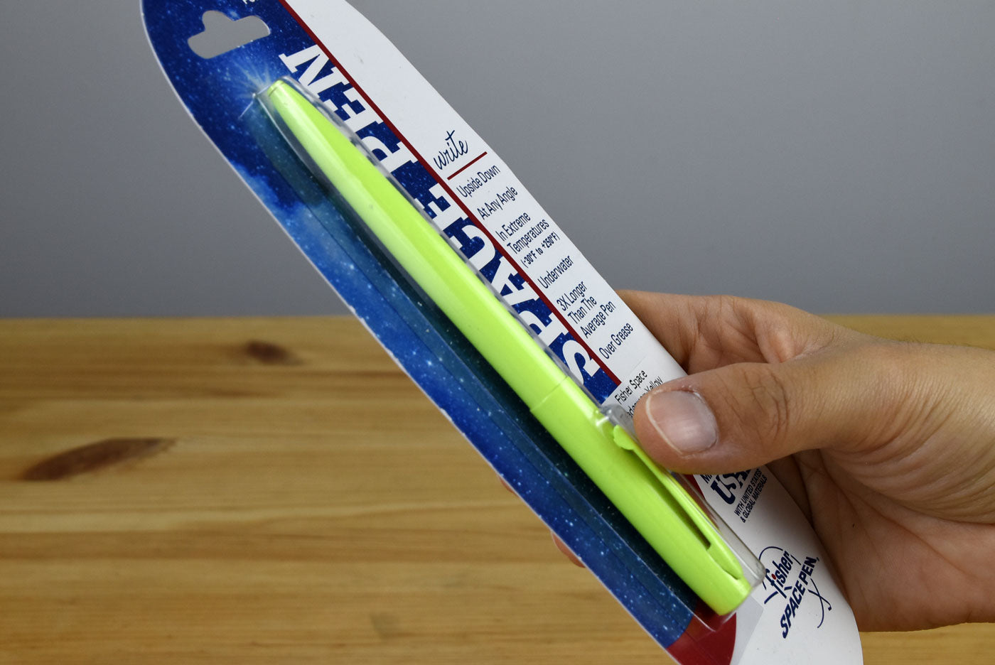 Fisher Tradesman Yellow Cap-O-Matic Space Pen