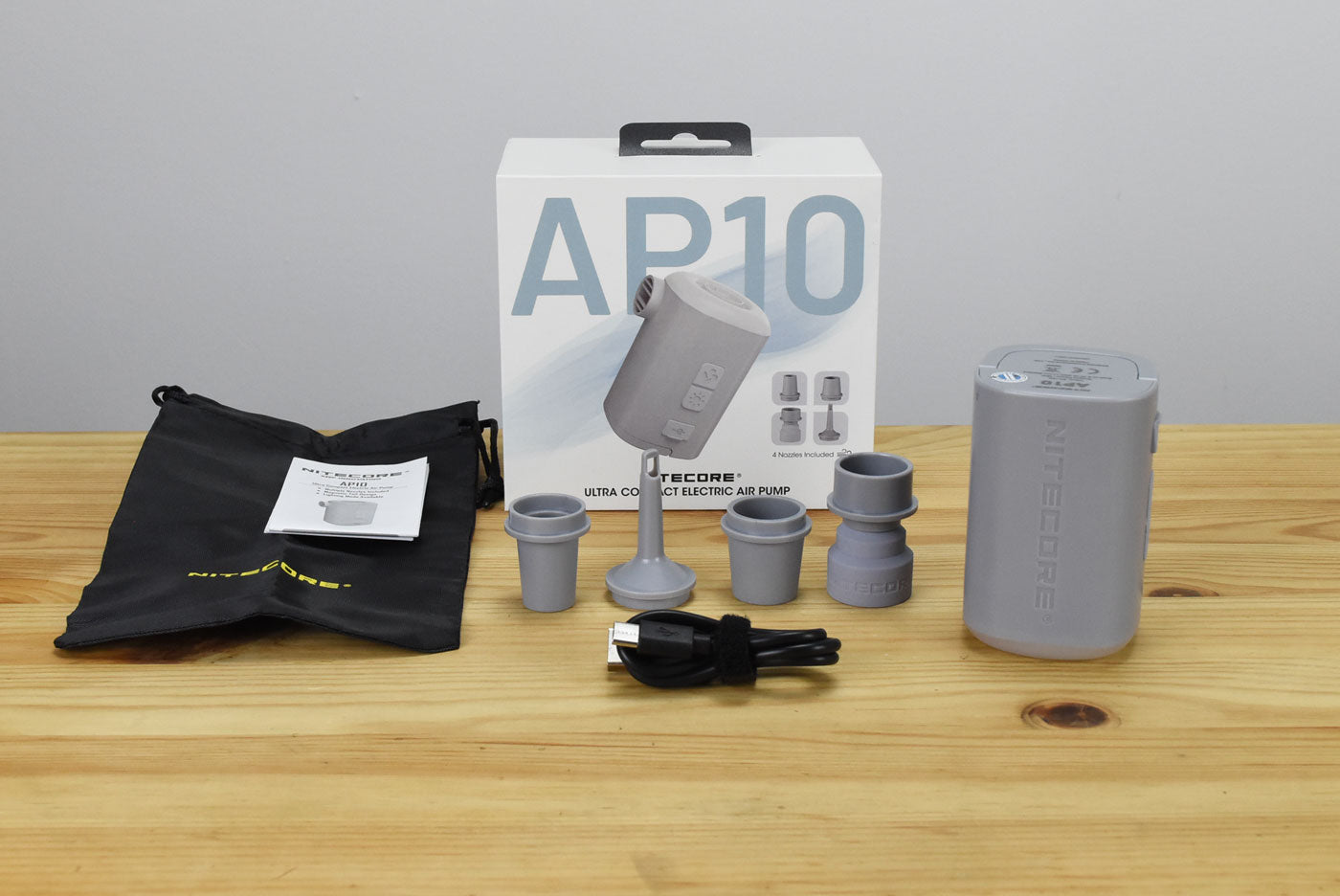 Nitecore AP10 Ultra Compact Electric Air Pump