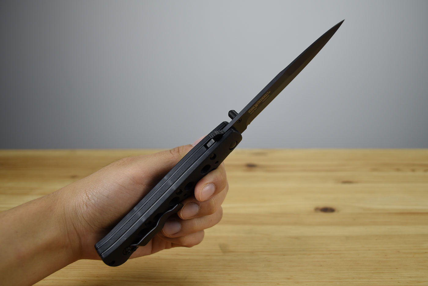 Cold Steel 4" Ti-Lite Black Zy-Ex Handle Folding Blade