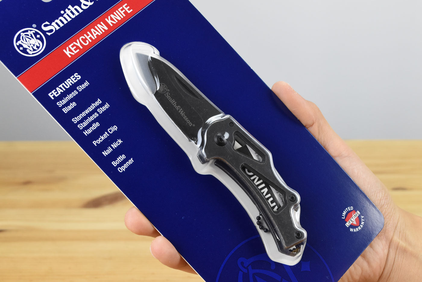 Smith & Wesson Keychain Frame Lock Folding Blade