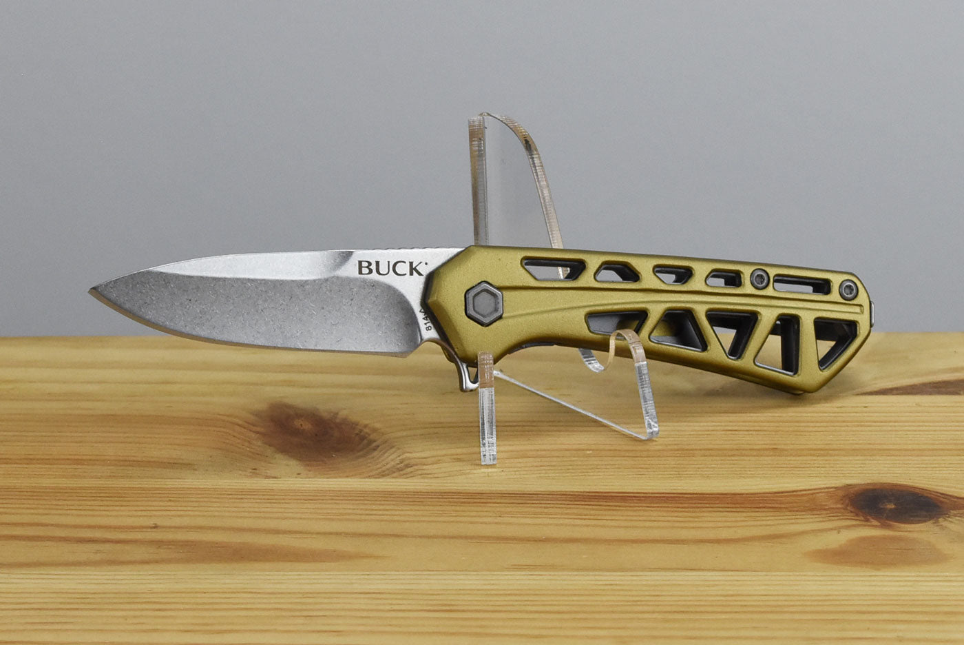 Buck 814 Mini Trace Folder (Bronze Aluminum)