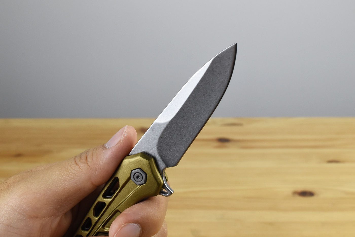 Buck 814 Mini Trace Folder (Bronze Aluminum)