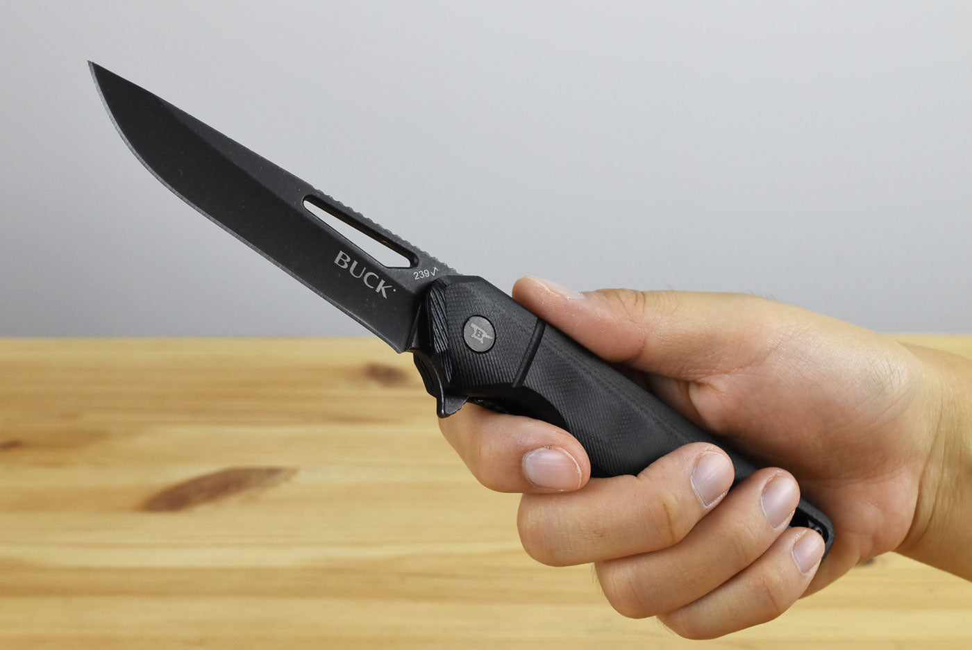Buck 239 Infusion Folder (Black G10)
