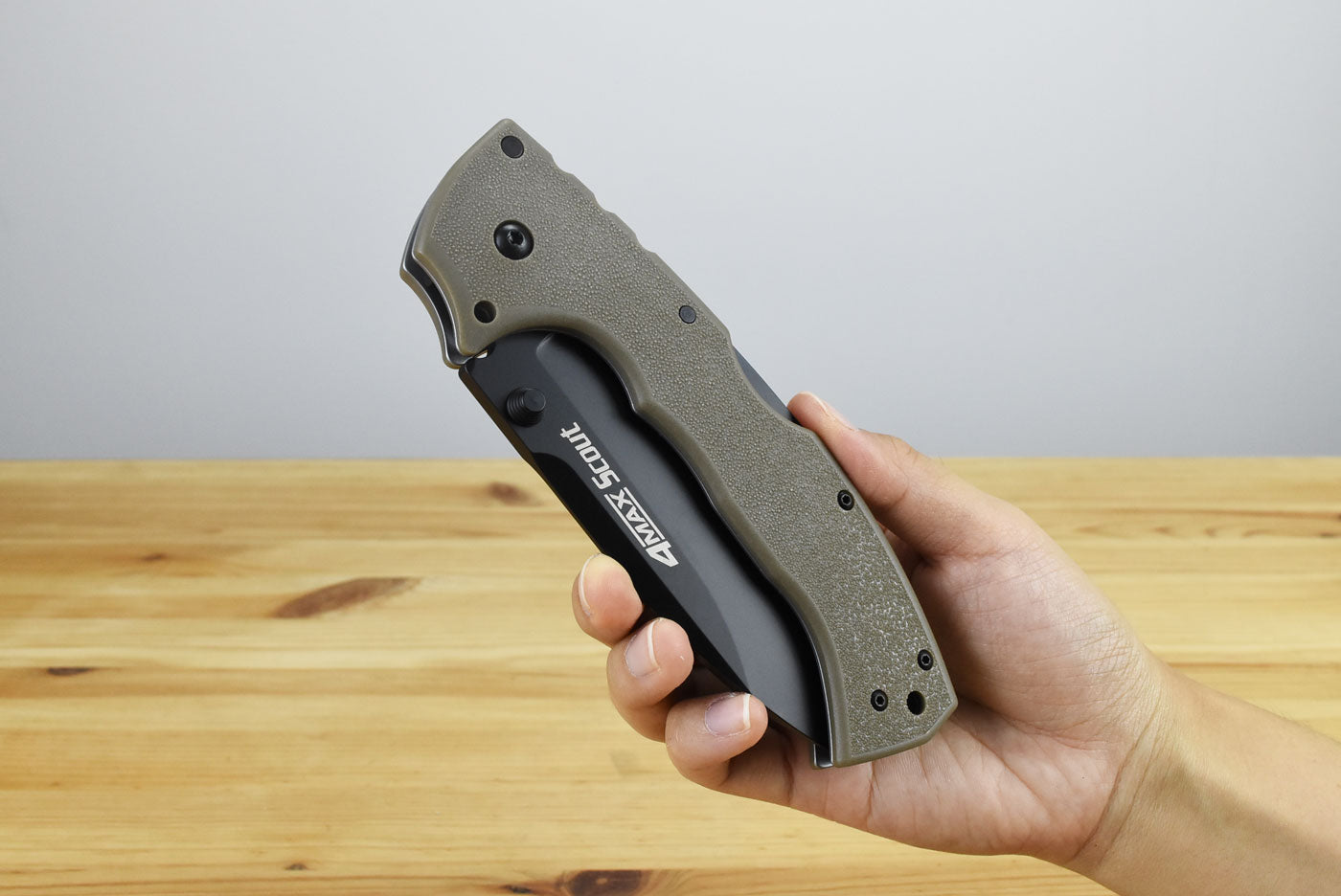 Cold Steel 4-Max Scout DE Black Folding Blade (AUS10A)